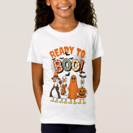 Funny Ducks Ready to Boo Halloween T-Shirt