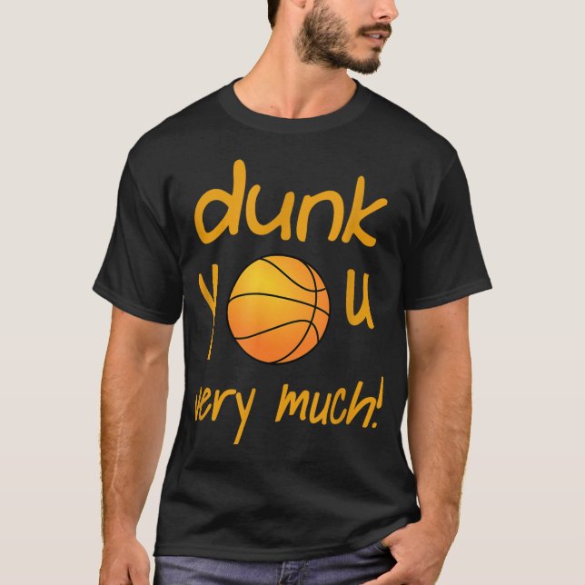 Funny Dunk Sie sehr viel Basketball Sommer Camp Sp T-Shirt (Vorderseite)