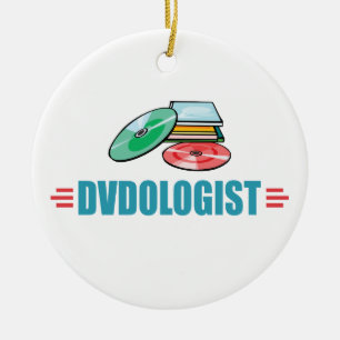 Funny DVD Movie Keramikornament