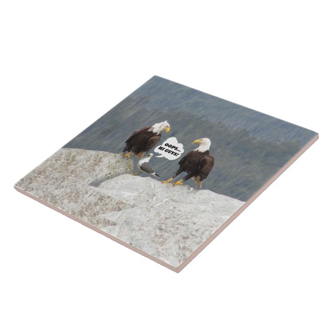 Funny Eagles und Seagull Fliese (Seite)