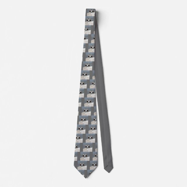 Funny Eagles und Seagull Necktie Krawatte (Vorderseite)