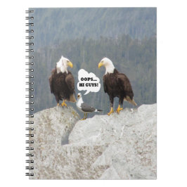 Funny Eagles und Seagull Notizblock
