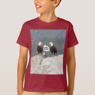 Funny Eagles und Seagull T-Shirt