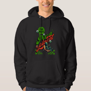 Funny earth ist der beste Pizza-Planet-Alien-Stand Hoodie