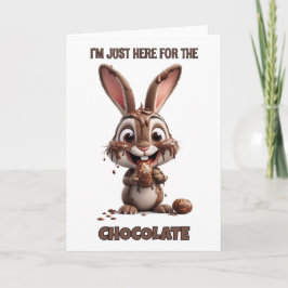 Funny Easter Bunny – Cute & Playful Easter Design Feiertagskarte