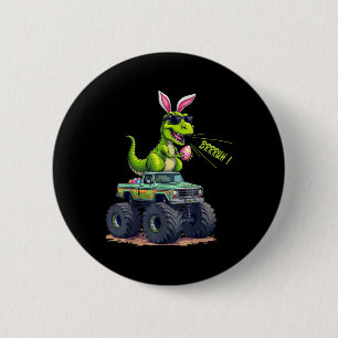 Funny Easter Dinosaur Bruh - T-rex Ostereier Hunt Button
