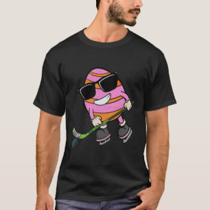 Funny Easter Egg Eishockey Sport Lover Bo T-Shirt