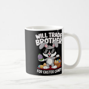 Funny Easter wird Brother gegen Candy Kids Boy tau Kaffeetasse