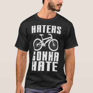 Funny EBike Design Haters Gonna Hate Electric T-Shirt
