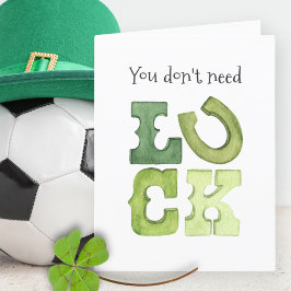 Funny Editable Irish Luck St Patricks Day Card Ankündigung