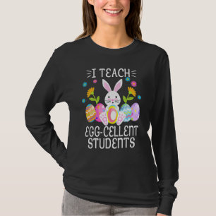 Funny Egg Cellent Teacher Boys Girls Bunny T-Shirt