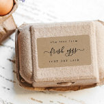 Funny Egg Karton Label - Just Got Laid - Kraft<br><div class="desc">Funny Egg Carton Label - Just Got Laid: Fügen Sie ein wenig Spaß zum Morgen mit einem lustigen Produktetikett auf einem rustikalen Kraftsackhintergrund hinzu</div>