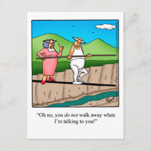 Funny Ehe Spaß Postkarte