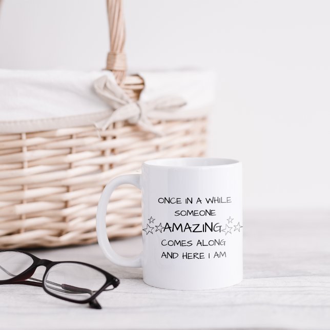 Funny einmal in der Zeit Kaffee Tasse (Von Creator hochgeladen)