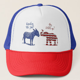 Funny Elections Thema Pro Demokraten Biden 2024 Truckerkappe