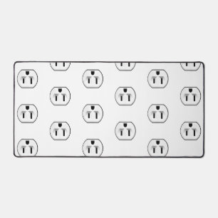Funny Electrical Outlets Elektrische Geschenke Ide Schreibtischunterlage
