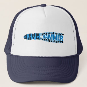 Funny Electrical Squeezy Hammer Truckerkappe
