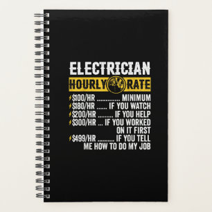 Funny Electrician Apparel, Stundenrennen Männer Planer