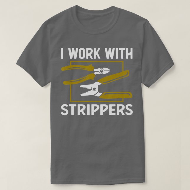 Funny Electrician Art for Men Vater Electronics En T-Shirt (Design vorne)