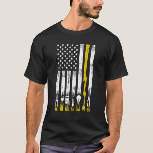 Funny Electrician Art Männer Frauen Elektrotechnik T-Shirt