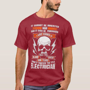 Funny Electrician Gift Great Gewerkschaft Meme (2) T-Shirt