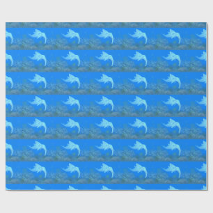 Funny Elephant Dolphin Crossbreed Geschenkpapier