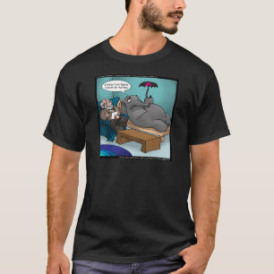 Funny Elephant in Therapy T-Shirt