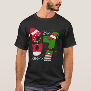 Funny Elf Legs Christmas T-Shirt – Cute Holiday 