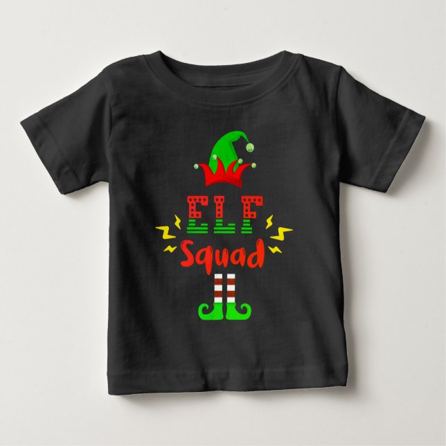 FUNNY ELF SQUAD - T-Shirt FUN DE NOËL (Devant)