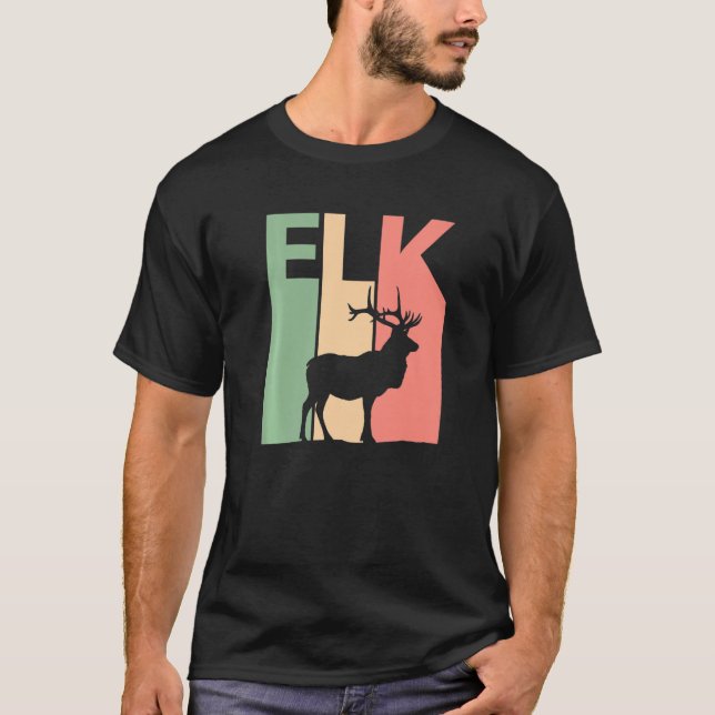 Funny Elk Costume T-Shirt (Vorderseite)