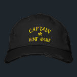 Funny Embroided Hat Bestickte Baseballkappe<br><div class="desc">bestickte Kappe, bestickter Hut, bestickte KOPTAIN, bestickter BootsNAME</div>