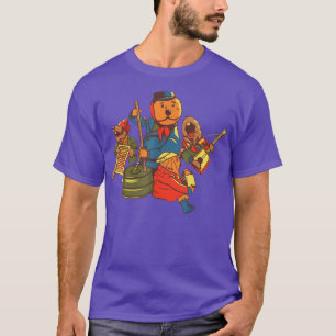 Funny Emmet Otter Christmas Jug Band 1977 Cartoon T-Shirt