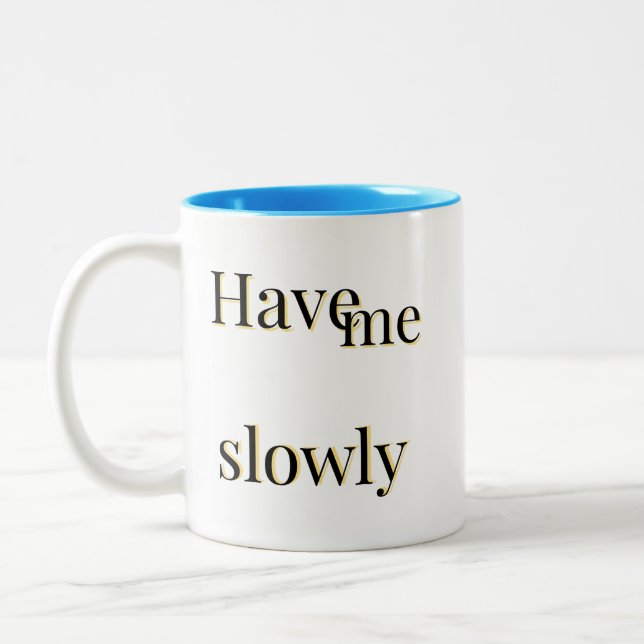 Funny emotional niedlich cool zweifarbige tasse (Links)