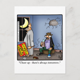 Funny Encouragement Humour Carte postale