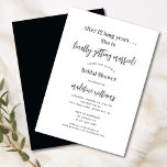 Funny Endlich Getried Married Brautparty Einladung<br><div class="desc">Brauchen Sie eine minimalistische Brautdusche, die eine Touch Spaß hat? Dieses lustige Schwarz-Weiß-Brautparty laden sagt After (Anzahl von Jahren) Sie ist schließlich bekommen zu heiraten! Große Typografie fügt dem Aussehen hinzu. Fügen Sie Ihre Daten hinzu, um Leute einzuladen und feiern Sie ihren besonderen Tag. Sehen Sie die Koordination der Artikel...</div>