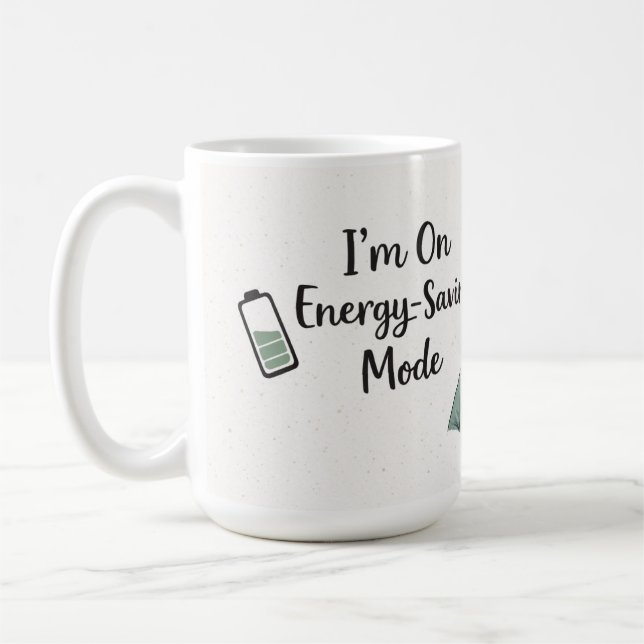 Funny Energy Saving Mug (Gauche)