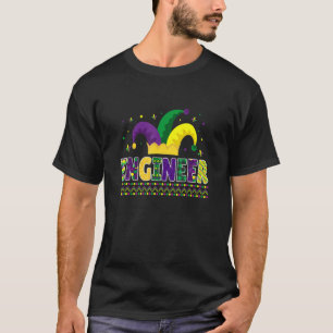 Funny Engineer Mardigras Niedlich Engineer T-Shirt