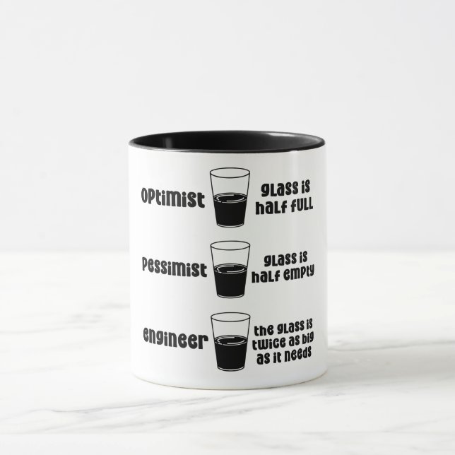 Funny Engineer Tasse (Zentrum)