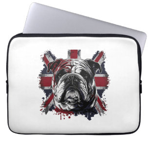 Funny English Bulldog Laptopschutzhülle