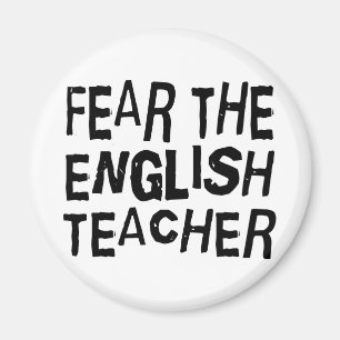 Funny English Teacher Magnet