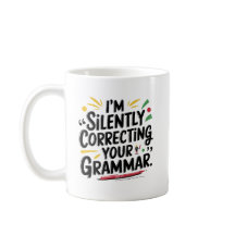 Funny English Teacher: Stilvolles Grammatikdesign 