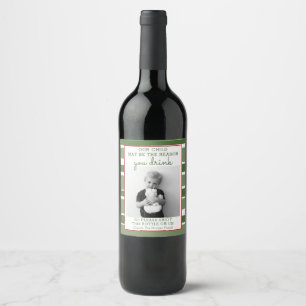 Funny Enseignant Cadeau Vin Étiquette - Cadeau Noë