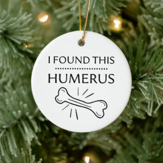 Funny Entdeckungen, fand ich diese Humerus Geschen Keramik Ornament