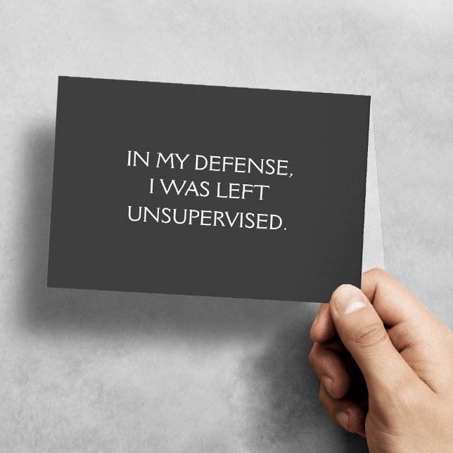 Funny Entschuldigung, ich bin Sorry card Karte (A funny card to say "I'm Sorry"!)