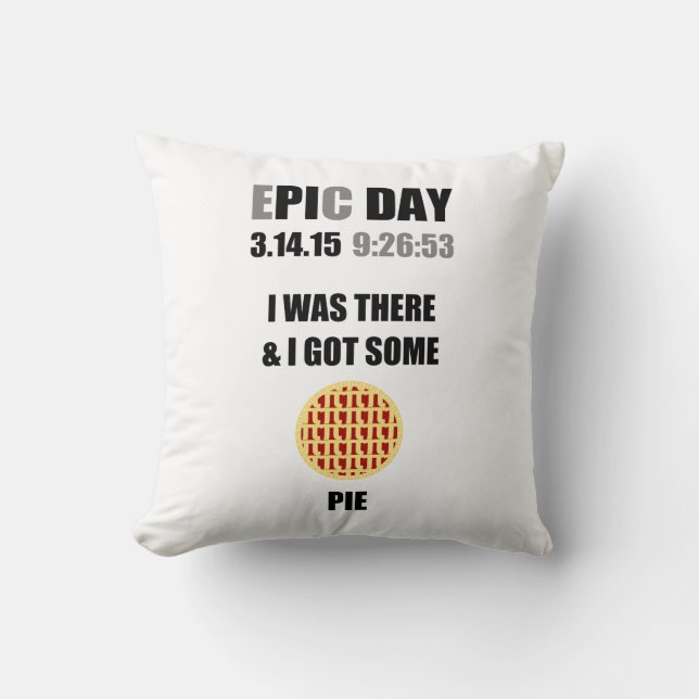 Funny Epi Day - Ich war da und ich Got ein paar Ku Kissen (Vorderseite)