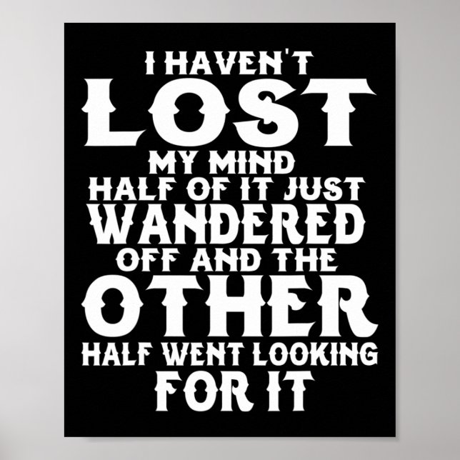 Funny Epilepsy Awareness Poster (Vorne)