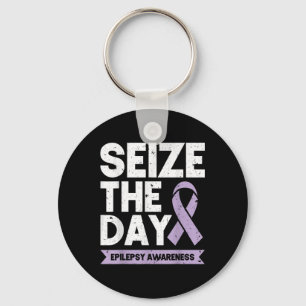 Funny Epilepsy Awarze The Day Ribbon Schlüsselanhänger