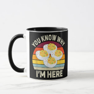 Funny Erntedank Deviled Eggs Sie wissen, warum ich Tasse
