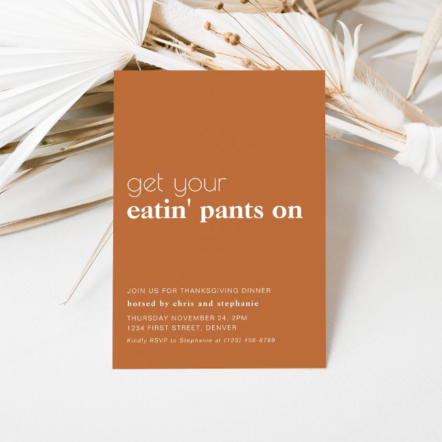 Funny Erntedank Dinner Party Einladung (Von Creator hochgeladen)