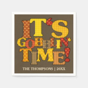 Funny Erntedank Dinner Serviette